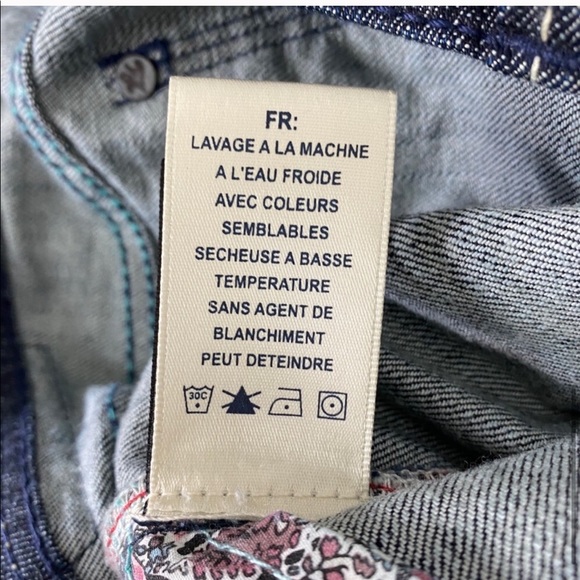 MEK DNM Paros Capri Cropped Dark Blue Jeans | 30 - Picture 8 of 8